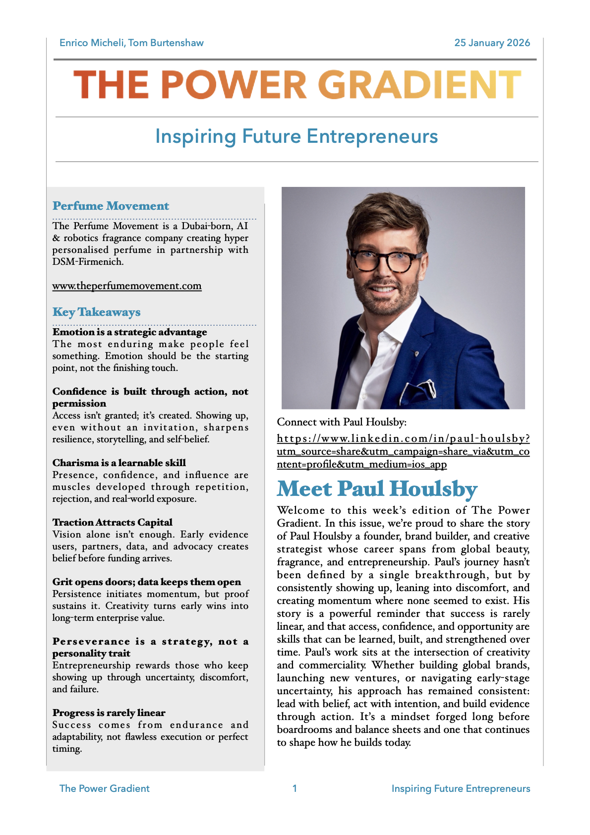 Page 1 of The Power Gradient - Week 46